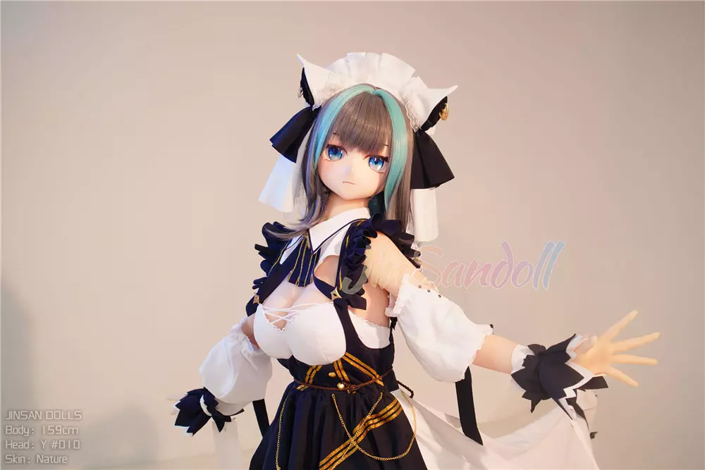 WM S-TPE 159cm (5ft2) Anime TPE Sex Doll with PVC Head #Y010